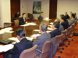 知事より要望へのコメントを頂く