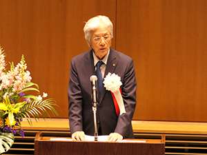 上野会頭 あいさつ